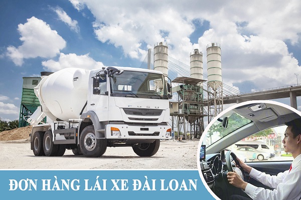 Đơn hàng lái xe Đài Loan